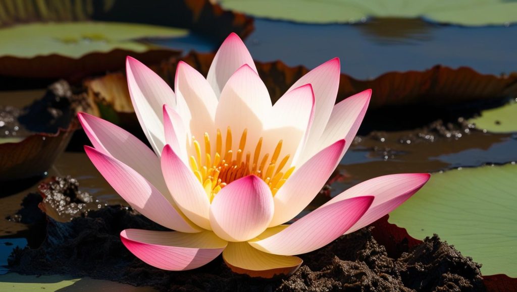 Çamurun İçindeki Lotus